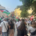 ANCHE A BRESCIA MOBILITAZIONE CONTRO I PIRATI ISRAELIANI