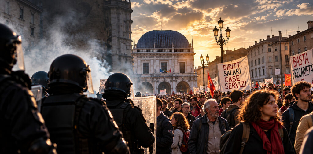 A BRESCIA IL NEMICO NON È CHI PROTESTA